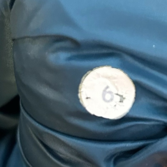 Lululemon Run: Turn Around Jacket- Alberta Lake Size 6- Down Filled Running Coat - Picture 14 of 16